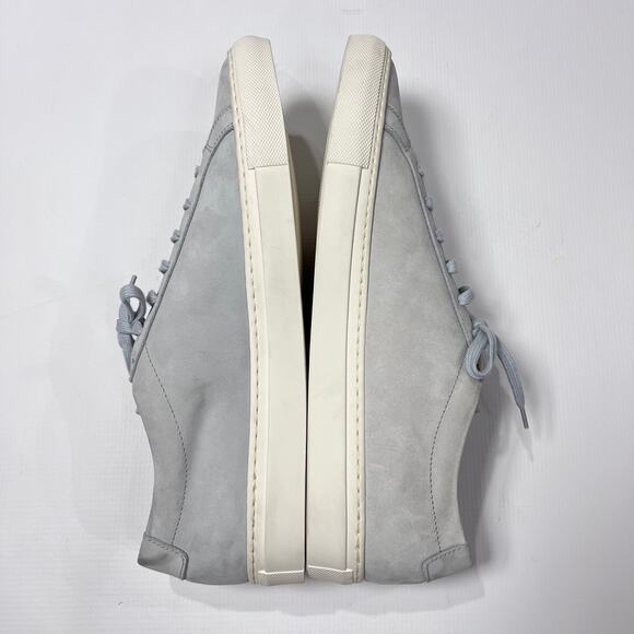 COMMON PROJECTS Achilles Low Sneakers Grey Nubuck 2366 EU 44 US 11 Shoes ITALY - Picture 8 of 13